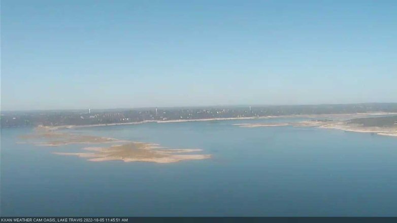 Lake Travis webcam, October 5, 2022 11:45 AM CT