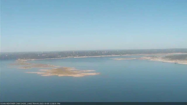 Lake Travis webcam, October 5, 2022 12:00 PM CT