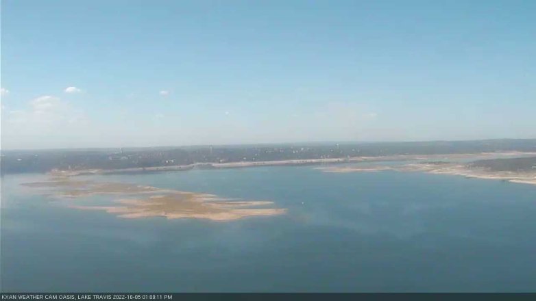 Lake Travis webcam, October 5, 2022 1:00 PM CT