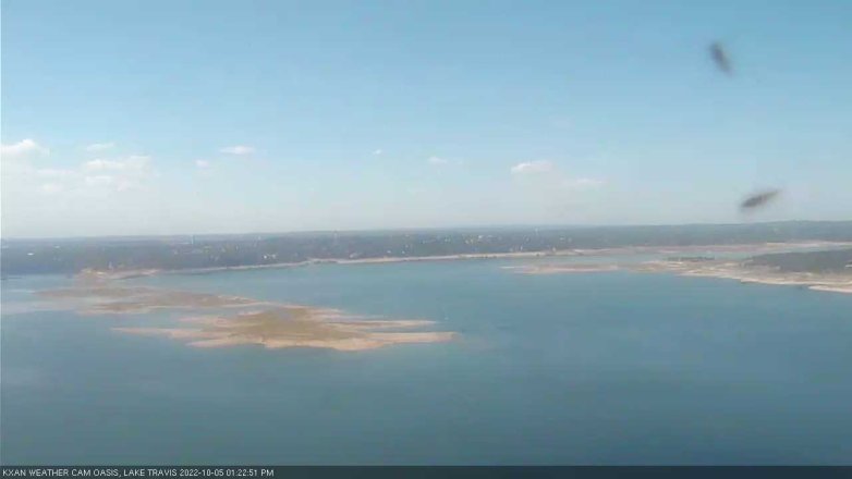 Lake Travis webcam, October 5, 2022 1:25 PM CT