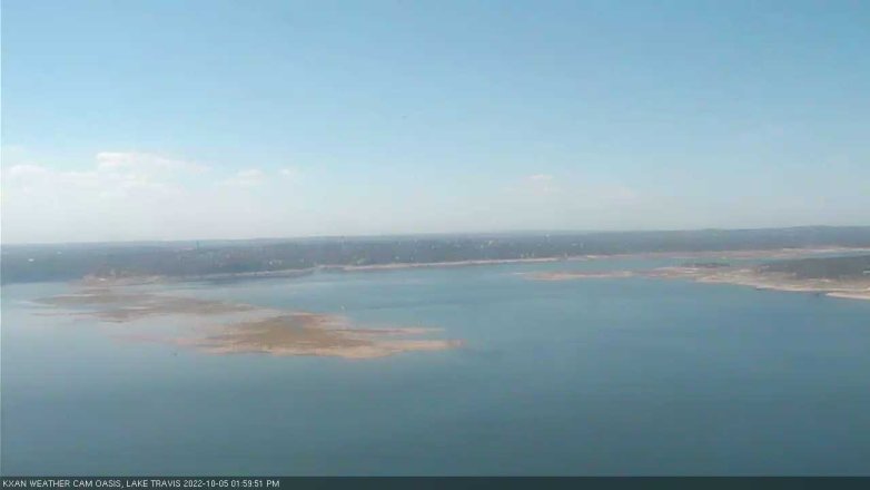 Lake Travis webcam, October 5, 2022 2:00 PM CT