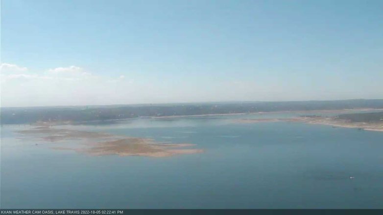 Lake Travis webcam, October 5, 2022 2:25 PM CT