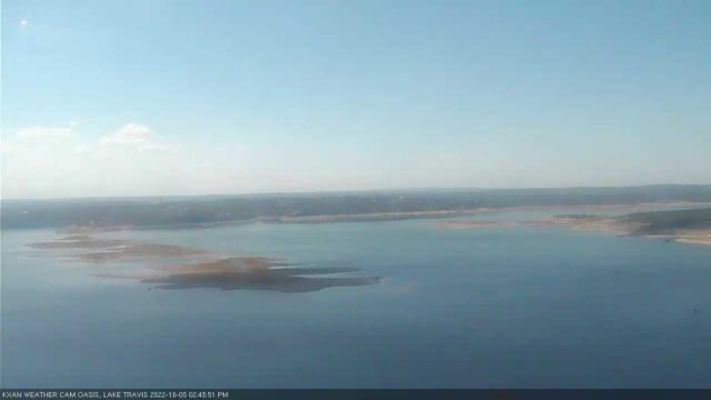 Lake Travis webcam, October 5, 2022 2:45 PM CT