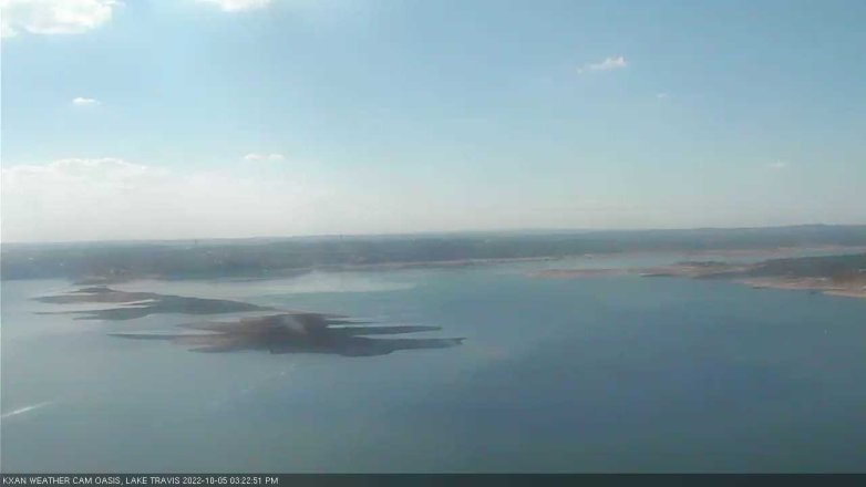 Lake Travis webcam, October 5, 2022 3:25 PM CT
