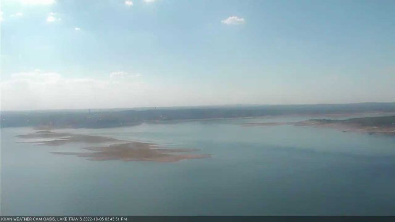Lake Travis webcam, October 5, 2022 3:45 PM CT