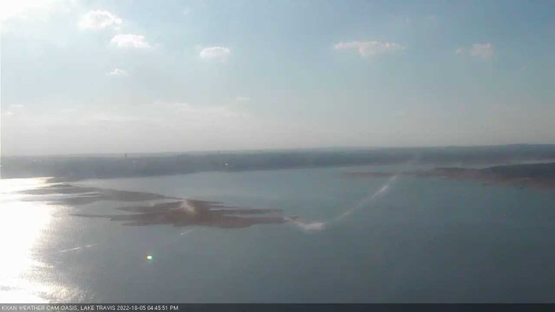 Lake Travis webcam, October 5, 2022 4:45 PM CT