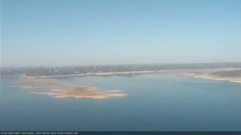 Lake Travis webcam, October 6, 2022 10:45 AM CT
