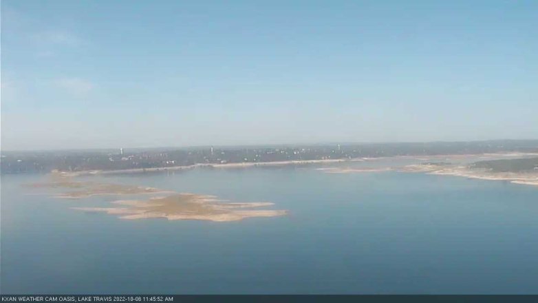 Lake Travis webcam, October 6, 2022 11:45 AM CT