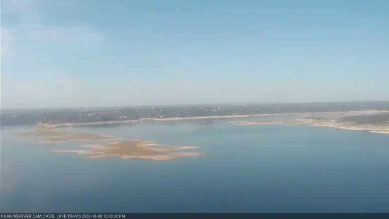 Lake Travis webcam, October 6, 2022 12:00 PM CT