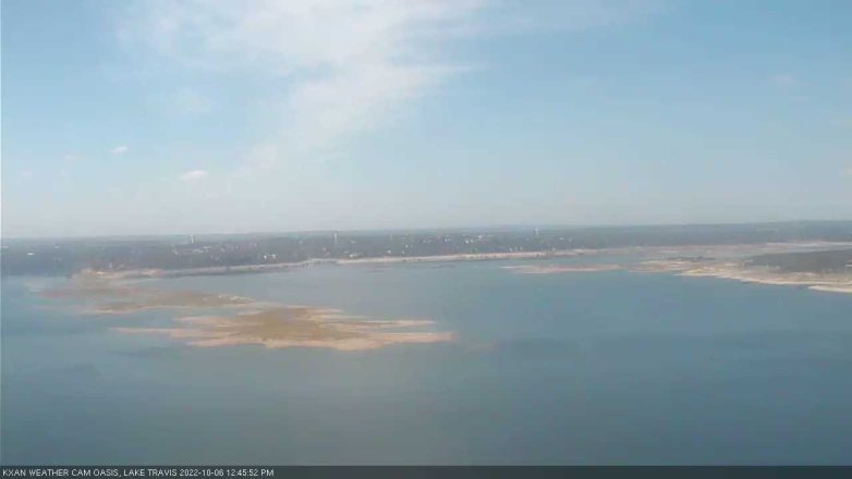 Lake Travis webcam, October 6, 2022 12:45 PM CT