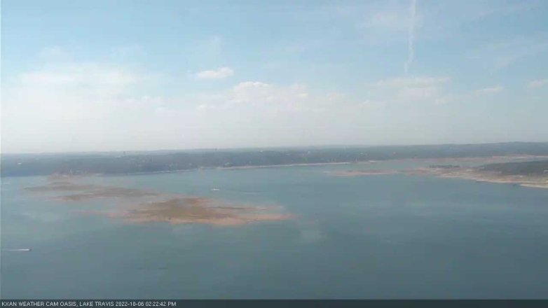 Lake Travis webcam, October 6, 2022 2:25 PM CT