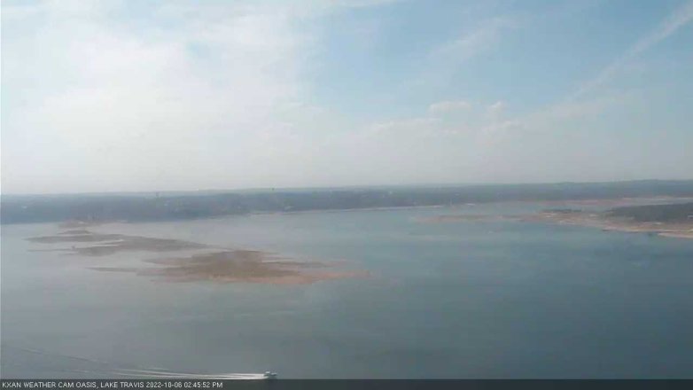 Lake Travis webcam, October 6, 2022 2:45 PM CT