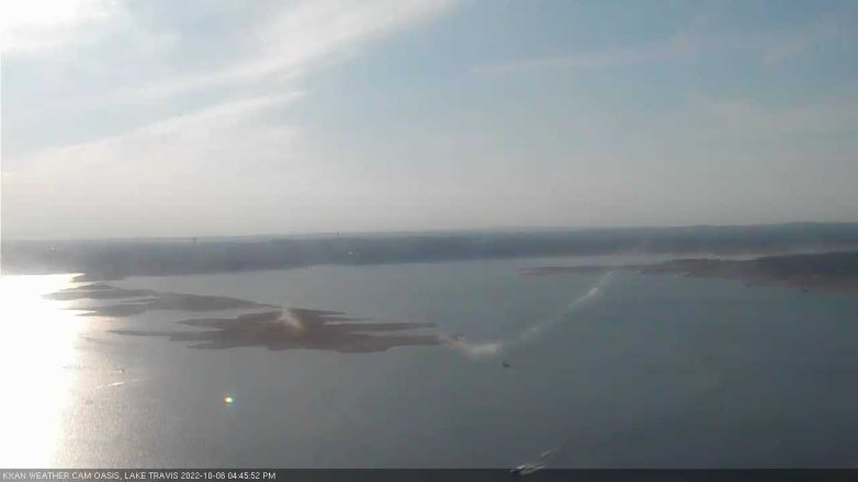 Lake Travis webcam, October 6, 2022 4:45 PM CT