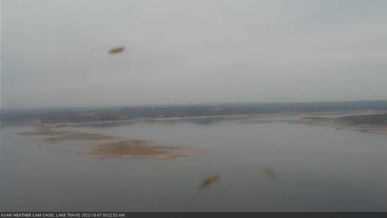 Lake Travis webcam, October 7, 2022 9:25 AM CT