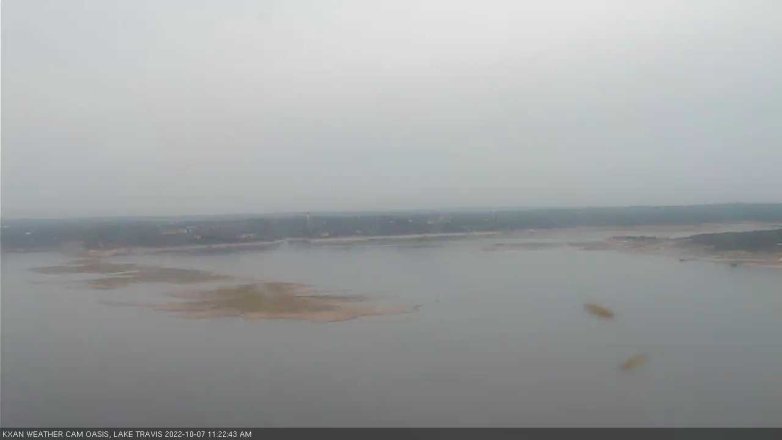 Lake Travis webcam, October 7, 2022 11:25 AM CT