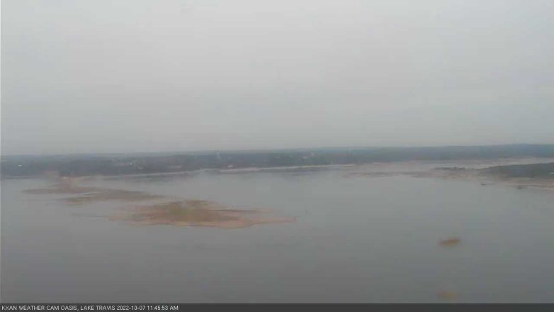 Lake Travis webcam, October 7, 2022 11:45 AM CT