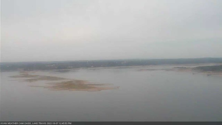 Lake Travis webcam, October 7, 2022 12:45 PM CT