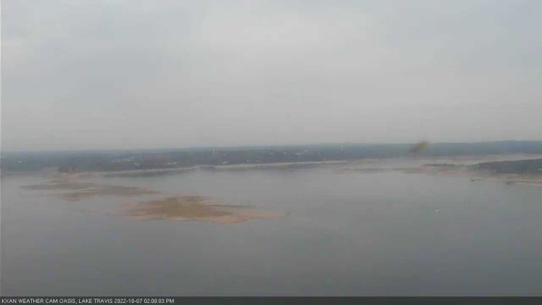 Lake Travis webcam, October 7, 2022 2:00 PM CT