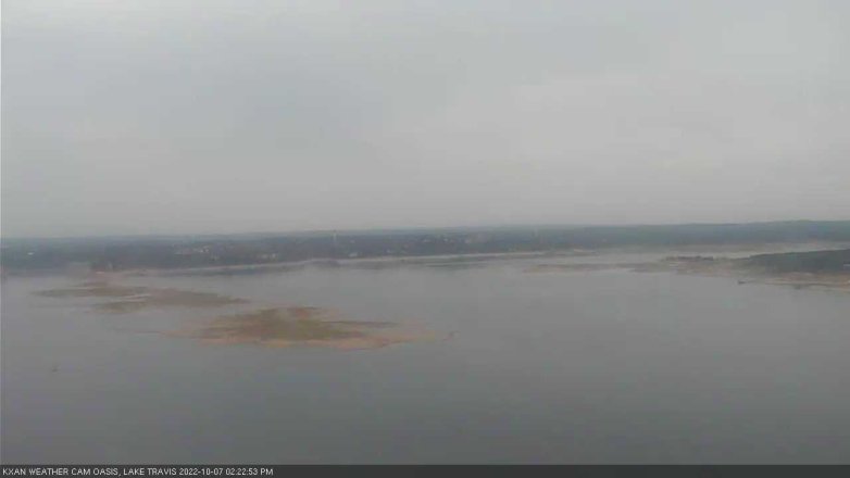 Lake Travis webcam, October 7, 2022 2:25 PM CT