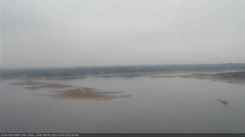 Lake Travis webcam, October 7, 2022 3:25 PM CT