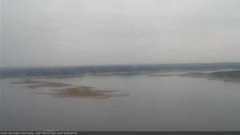 Lake Travis webcam, October 7, 2022 3:45 PM CT