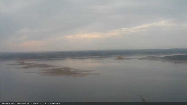 Lake Travis webcam, October 7, 2022 4:45 PM CT