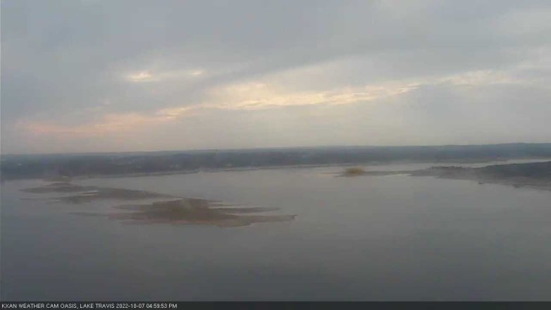 Lake Travis webcam, October 7, 2022 5:00 PM CT
