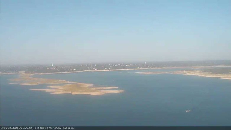 Lake Travis webcam, October 8, 2022 10:00 AM CT