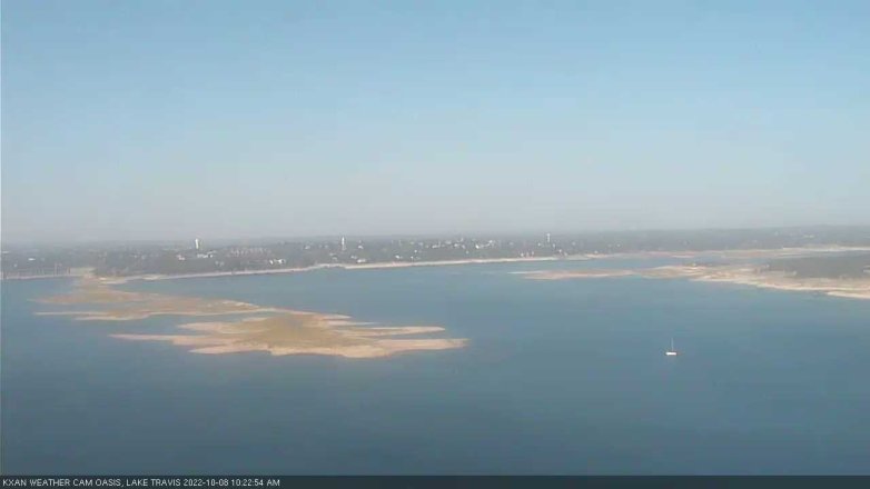 Lake Travis webcam, October 8, 2022 10:25 AM CT