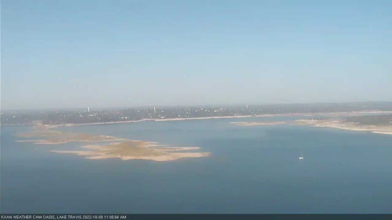 Lake Travis webcam, October 8, 2022 11:00 AM CT