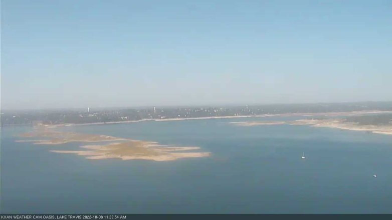 Lake Travis webcam, October 8, 2022 11:25 AM CT