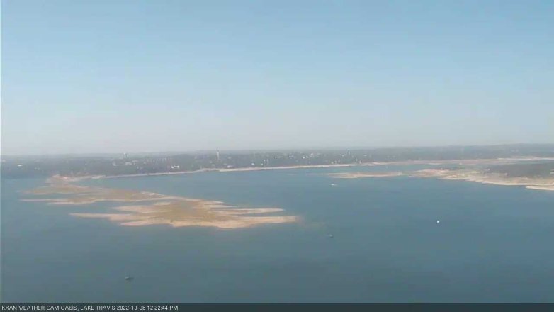 Lake Travis webcam, October 8, 2022 12:25 PM CT