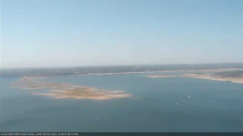 Lake Travis webcam, October 8, 2022 1:00 PM CT