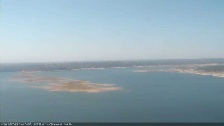 Lake Travis webcam, October 8, 2022 1:25 PM CT