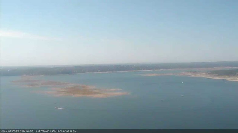 Lake Travis webcam, October 8, 2022 2:00 PM CT