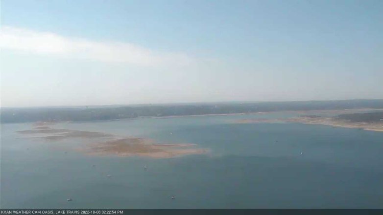 Lake Travis webcam, October 8, 2022 2:25 PM CT