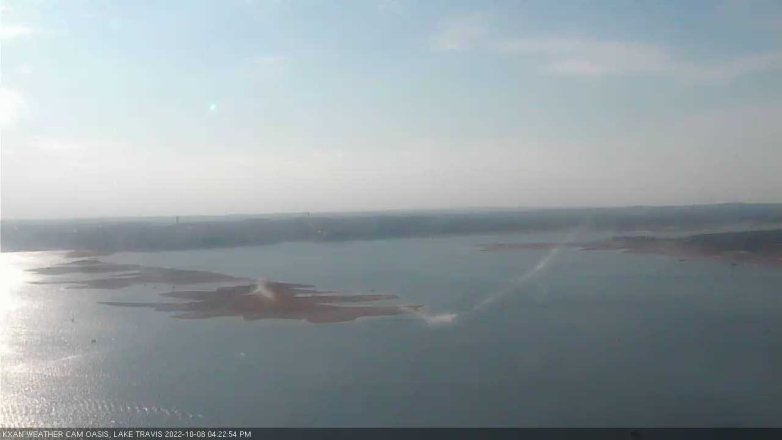 Lake Travis webcam, October 8, 2022 4:25 PM CT