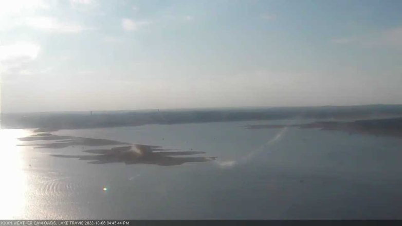 Lake Travis webcam, October 8, 2022 4:45 PM CT