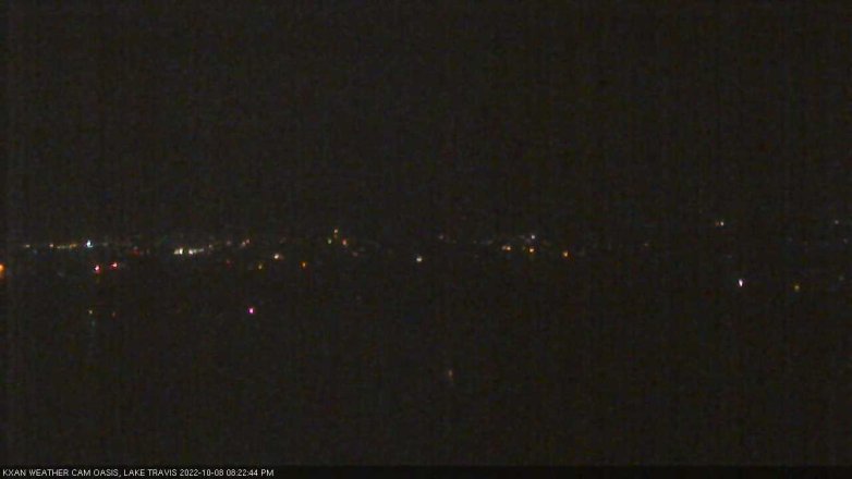 Lake Travis webcam, October 8, 2022 8:25 PM CT