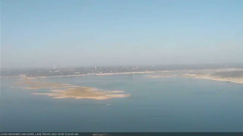 Lake Travis webcam, October 9, 2022 10:25 AM CT