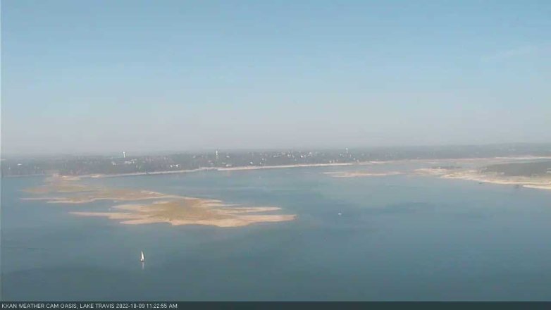 Lake Travis webcam, October 9, 2022 11:25 AM CT