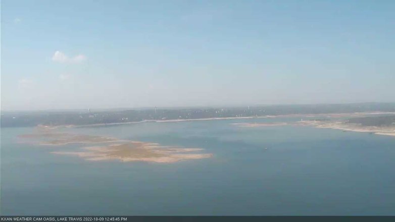 Lake Travis webcam, October 9, 2022 12:45 PM CT