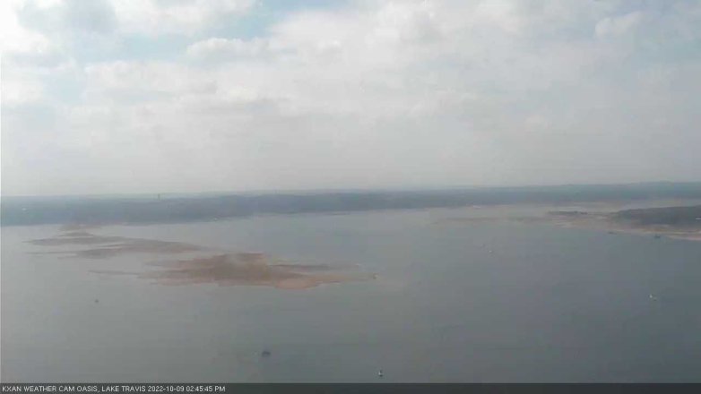 Lake Travis webcam, October 9, 2022 2:45 PM CT