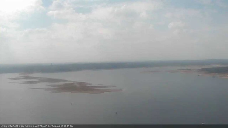 Lake Travis webcam, October 9, 2022 3:00 PM CT