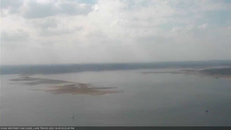 Lake Travis webcam, October 9, 2022 3:25 PM CT