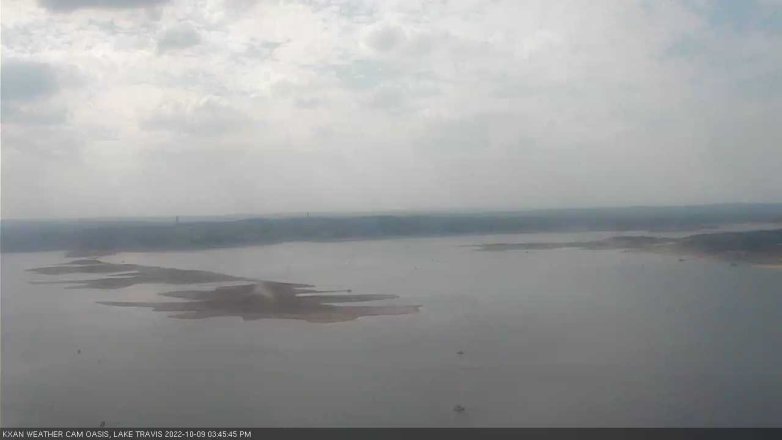 Lake Travis webcam, October 9, 2022 3:45 PM CT