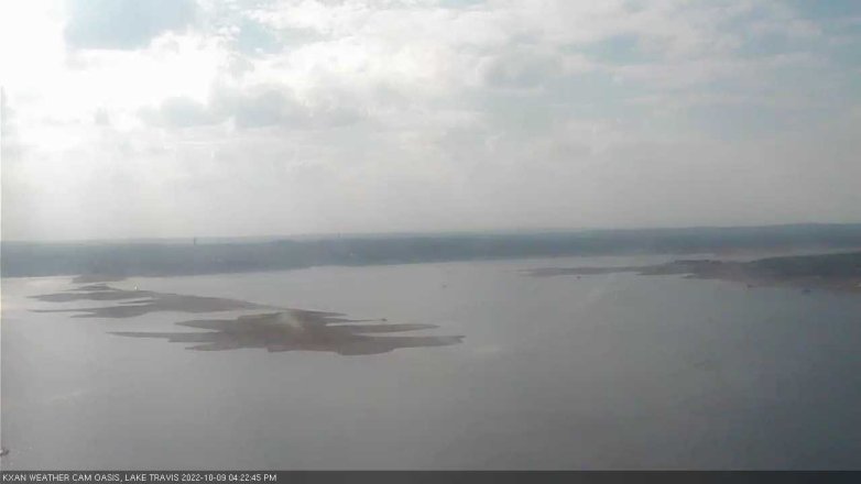Lake Travis webcam, October 9, 2022 4:25 PM CT