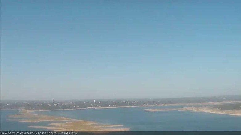 Lake Travis webcam, October 10, 2022 11:00 AM CT