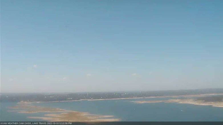 Lake Travis webcam, October 10, 2022 12:25 PM CT