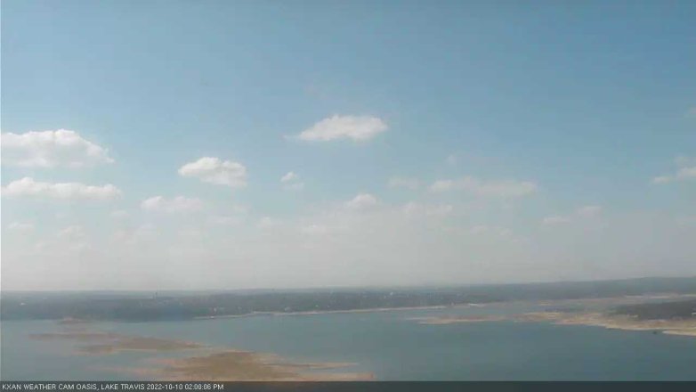 Lake Travis webcam, October 10, 2022 2:00 PM CT